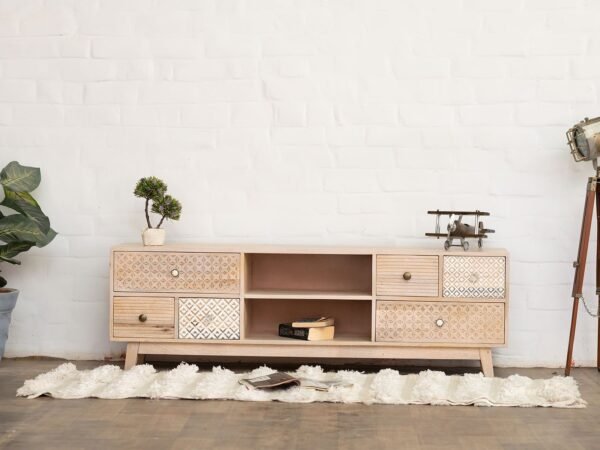 Modern Lage wooden tv cabinet designs for living room