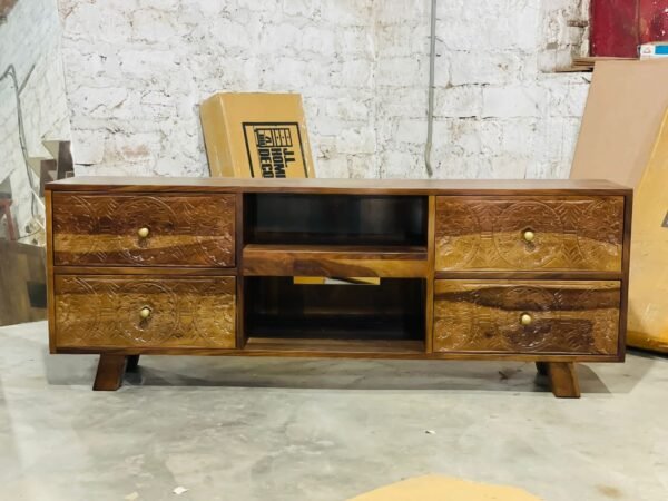 Custom 4 Drawer TV Unit