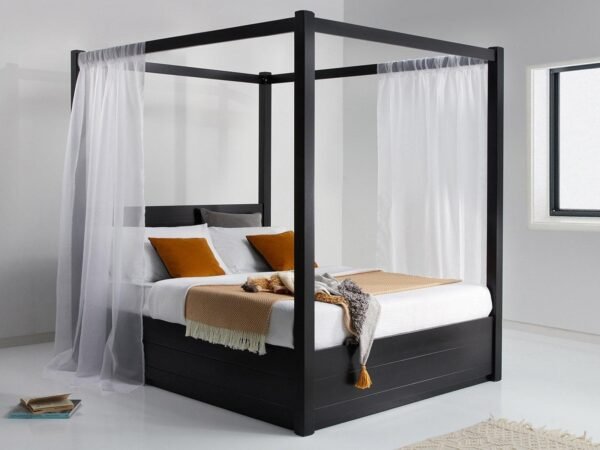 Modern wooden bed design 2024