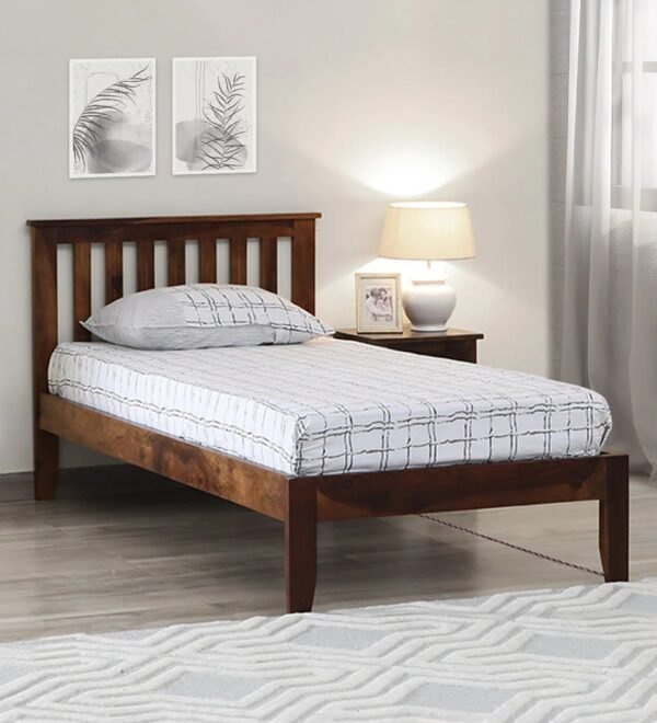 Sheesham Wood Single Bed